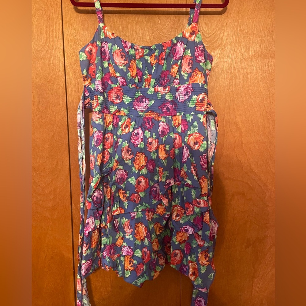 Floral Ruffle Dress
